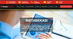 Desktop Screenshot of instabekasi.com