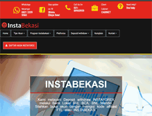 Tablet Screenshot of instabekasi.com